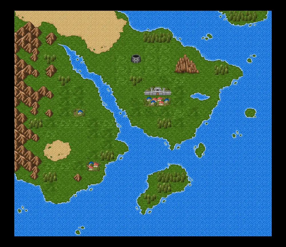 동남주 지도