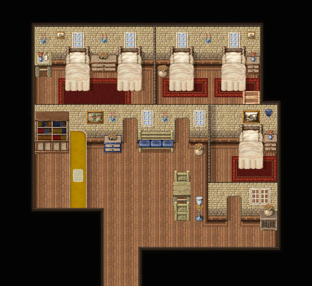 여관 지도